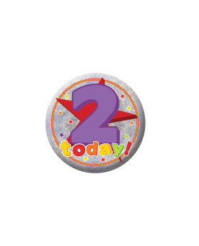 2 Today Birthday Badge