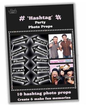 Hashtag Photo Props