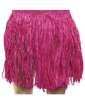 Adult Pink Tissue Hula Skirt