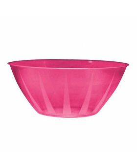 Neon Pink Large Serving Bowl