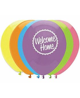 Welcome Home Latex Balloons, pk6