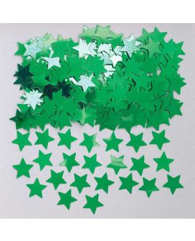 Stardust Green Metallic Confetti