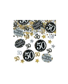 Gold Sparkling Celebration 50th Confetti