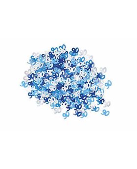 Blue Glitz 90 confetti
