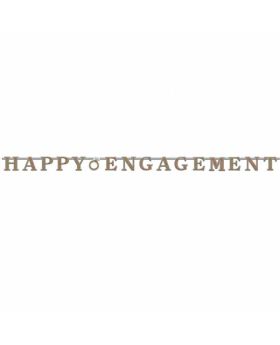 OMG! Engagement Prismatic Letter Banner