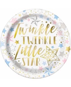 Twinkle Twinkle Little Star Party Plates