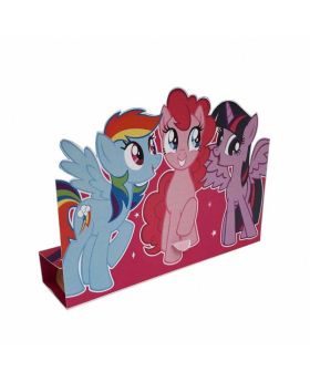My Little Pony Stand-up Invitations, pk8