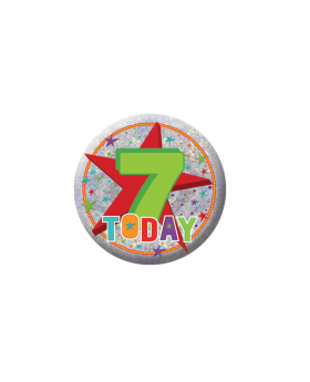 7 Today Birthday Badge