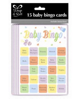 Baby Bingo Cards pk15