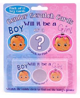 Scratch Boy Gender Reveal Game