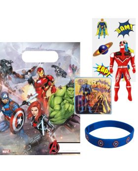Marvel Avengers Pre Filled Party Bag (no.1), Plastic