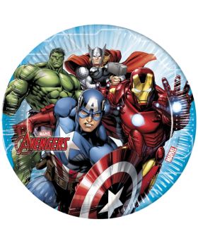 8 Mighty Avengers Plates