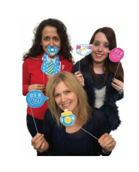 Baby Shower Photo Props, pk10