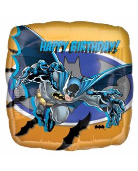 Batman Superhero Happy Birthday Foil Balloon 18''