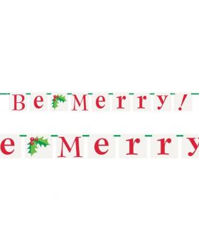 Be Merry Christmas Banner