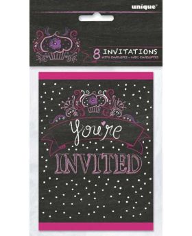 Sweet Birthday Girl Invitations