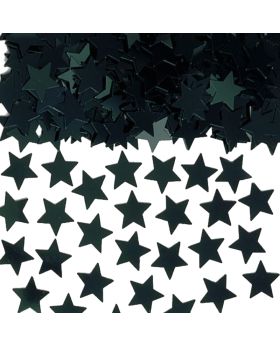 Black Star Shapes Confetti