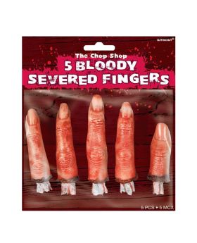 Halloween Bloody Severed Fingers 