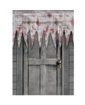 Halloween Bloody Tattered Cloth Decoration 