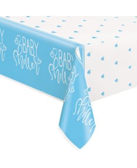 Blue Baby Shower Tablecover 1.37m x 2.13m