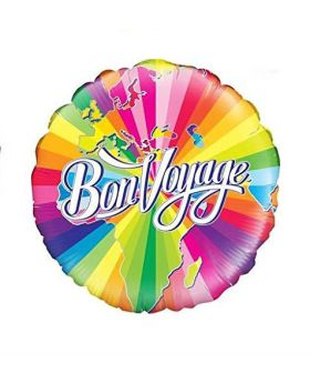 Bon Voyage 18" Foil Balloon