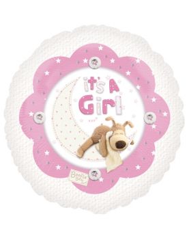 Boofle Baby Girl 18in Foil Balloon