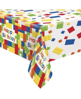 Building Blocks Party Tablecover