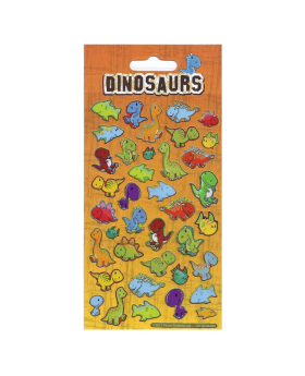 Dinosaurs Foil Stickers