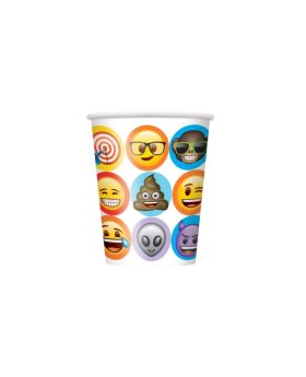 8 Celebration Emoji Cups