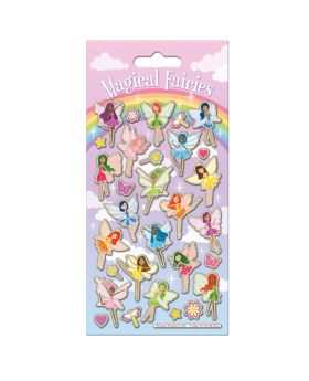 Magical Fairies Re-Usable Foil Stickers