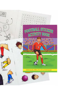 Football Sticker Activity Book 