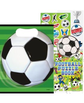 Football Pre Filled Party Bag (no.3), Plastic