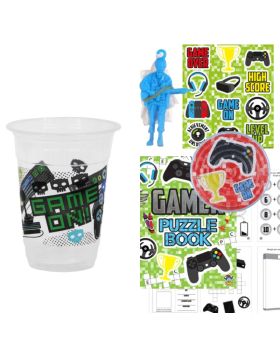 Gamer Birthday Pre Filled Gift Cup, Reusable