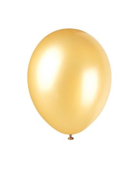 Gold Latex Balloons
