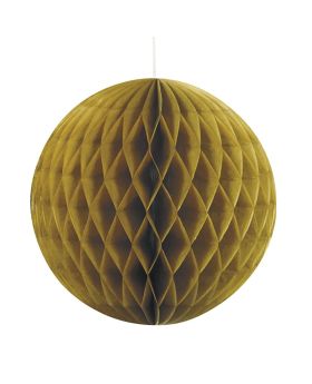 Gold Honeycomb Ball Party Decoration 20cm