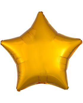 Gold Star Foil Balloon 19"