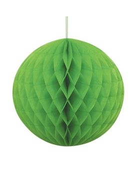 Lime Green Honeycomb Ball Party Decoration 20cm