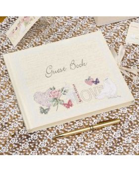 Wedding Guest Book With Love