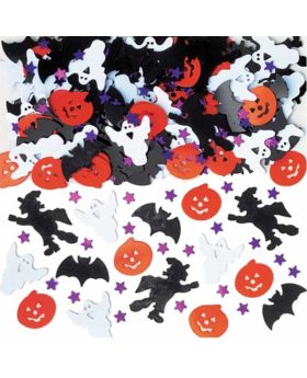 Halloween Night Embossed Confetti Mix
