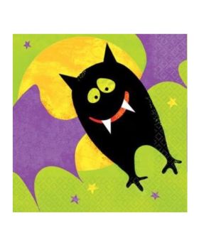 16 Halloween Gruesome Group Party Napkins