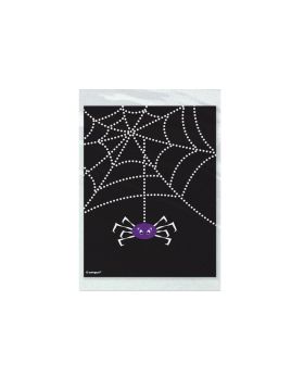 Spider Web Halloween Treat Bags, pk50
