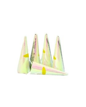 10 Iridescent Cone Party Poppers