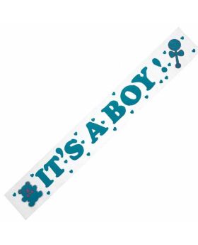 "It's A Boy" Foil Banner