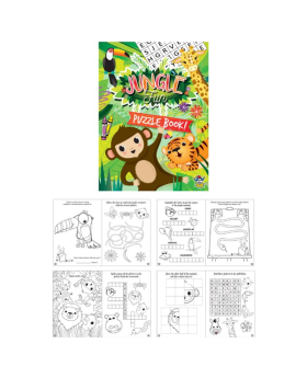 Jungle Fun Puzzle Book