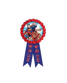 Justice League Confetti Award Ribbon