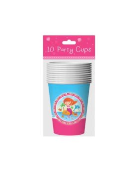 10 Mermaid Party Cups