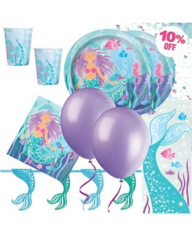 Mermaid Party Deluxe Pack for 16