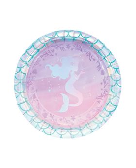 8 Mermaid Shine Dessert Plates