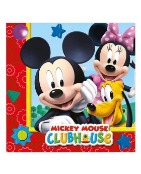 20 Mickey Mouse Party Napkins