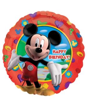 Mickey Mouse Party Happy Birthday Foil Balloon 17''